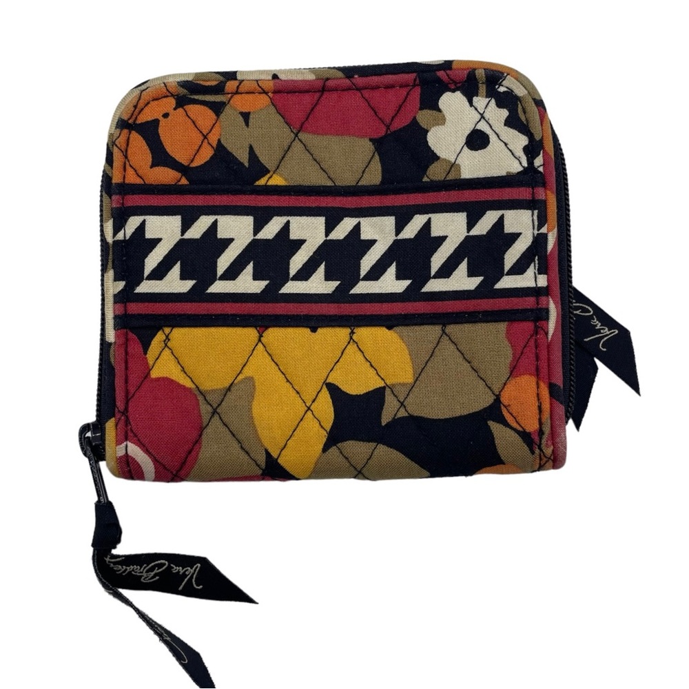 VERA BRADLEY wallet fabric quilted